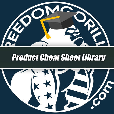 Freedom Gorilla Cheat Sheet Library