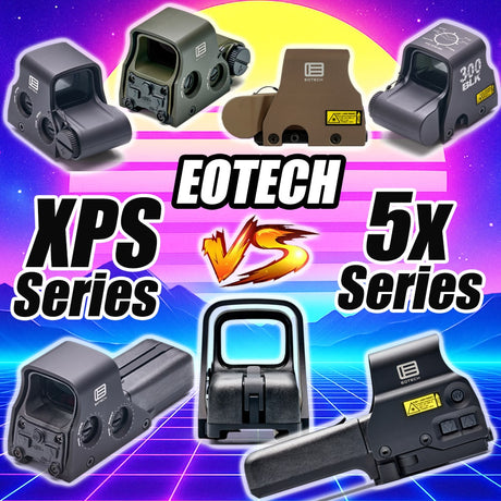EOTech XPS vs 5 Series - Similarities & Differences