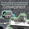 Open vs Closed Emitter Pistol Optics - Which is best for you?
