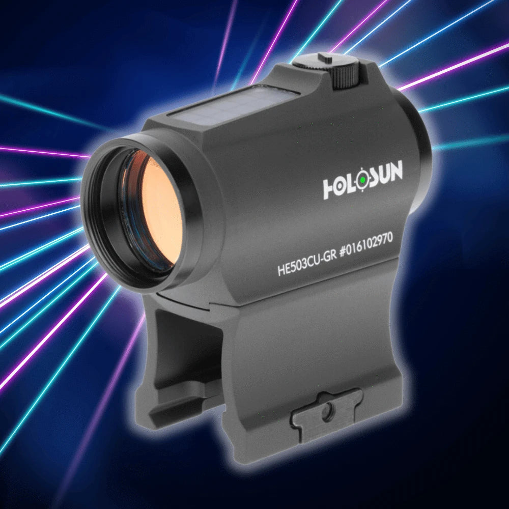 【実物】HOLOSUN HE503CU-GR Holosun HE503CU-GR Elite Circle Green Dot Sight