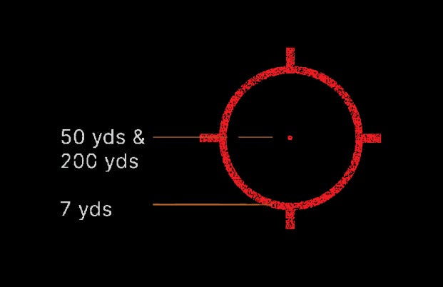 EOTech EXPS3-0 Tan/FDE Housing Holographic Red Dot Sight, 1 MOA Dot, 68 MOA Outer Ring, Quick Release Mount, NV Compatible - EXPS3-0TAN