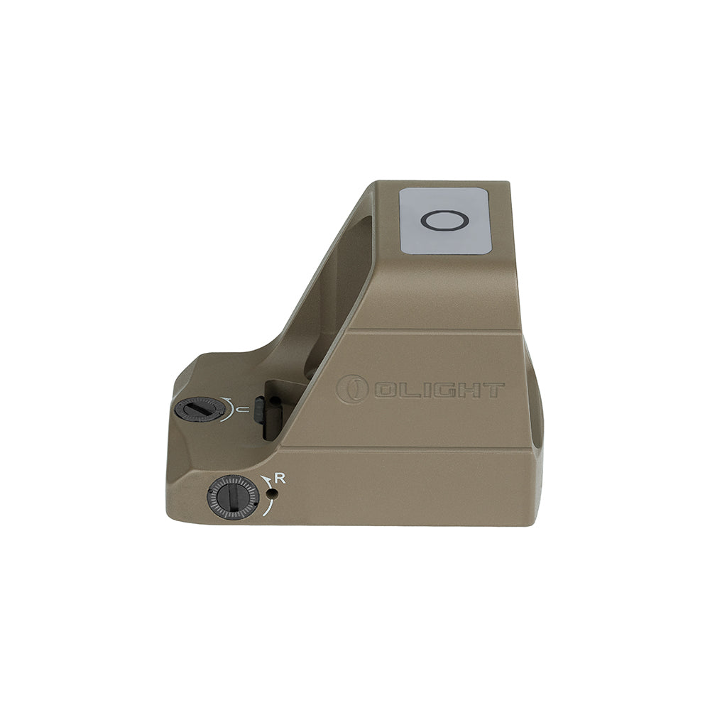 Olight FDE Osight Green Dot - 3 MOA - Magnetic Charging Cover - RMR Footprint