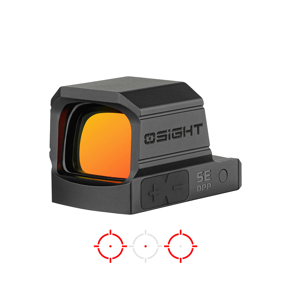Osight SE DPP Red Dot, MRS Reticle with Side-Loading Battery, DPP Footprint