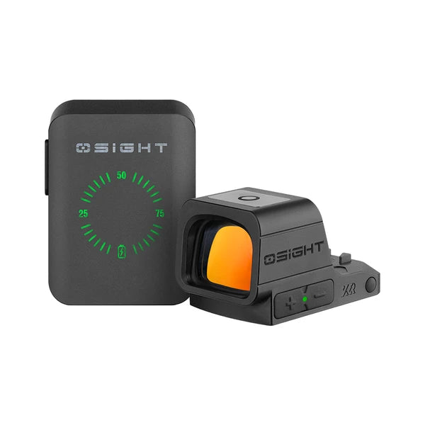 Osight XR Enclosed Red Dot Sight, RMR Footprint, 2/6+32 MOA Multi-Reticle System
