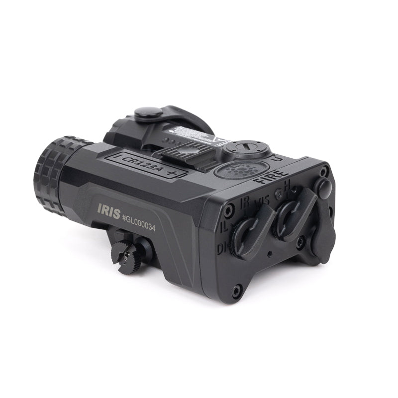 Holosun IRIS 3 Triple Function Rifle Laser & IR Illuminator – Green/Red Laser, IR Laser, IR VCSEL, Remote Switch – Fits Picatinny - IRIS-GR3, IRIS-RD3