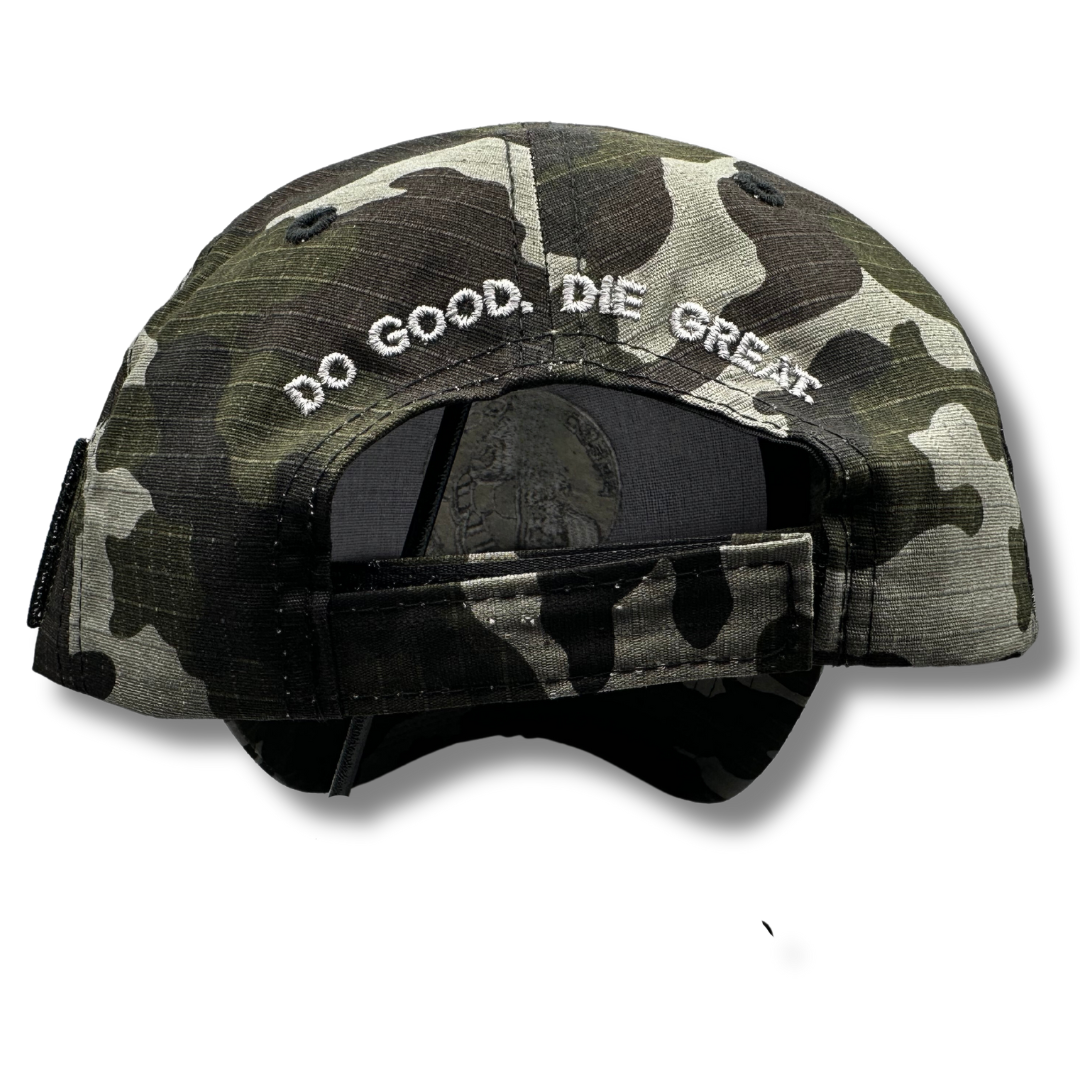 Freedom Gorilla Camouflage Shooter's Hat: Designed for Earmuff Comfort