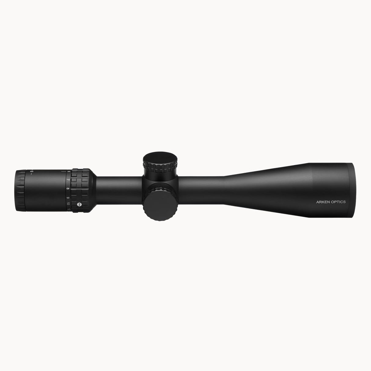 Arken Optics LH-4 6-24x50 FFP FFP Rifle Scope with Illuminated Reticle and Capped Tool-Less Turrets - 30mm Tube