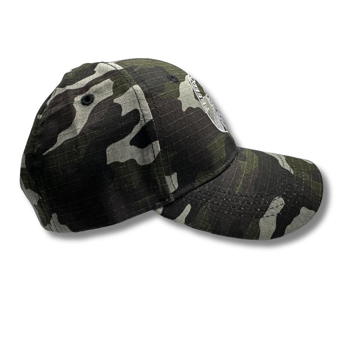 Freedom Gorilla Camouflage Shooter's Hat: Designed for Earmuff Comfort