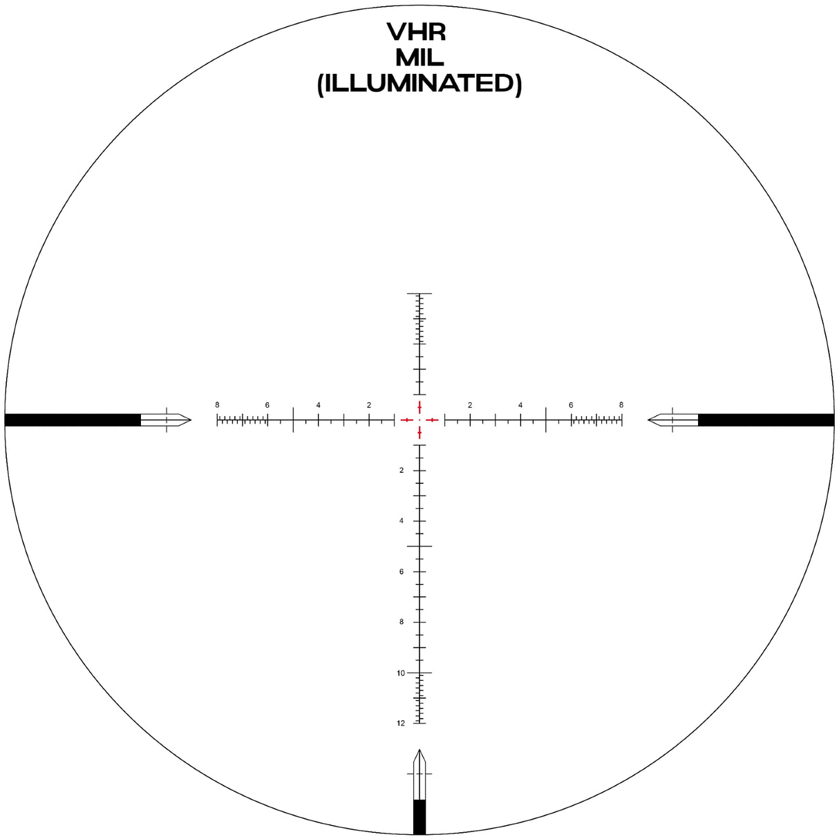 Arken Optics EPL-4 4-16x44 FFP Rifle Scope with Illuminated VHR Reticle, Zero Stop, and Capped Tool-Less Turrets – 30mm Tube