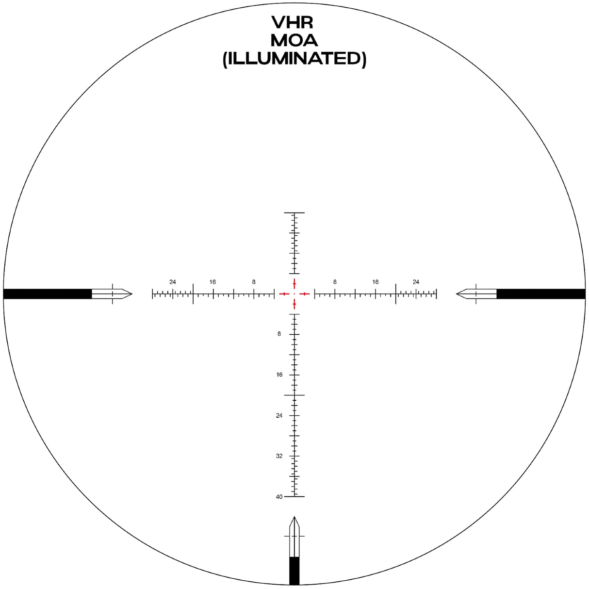 Arken Optics EPL-4 4-16x44 FFP Rifle Scope with Illuminated VHR Reticle, Zero Stop, and Capped Tool-Less Turrets – 30mm Tube
