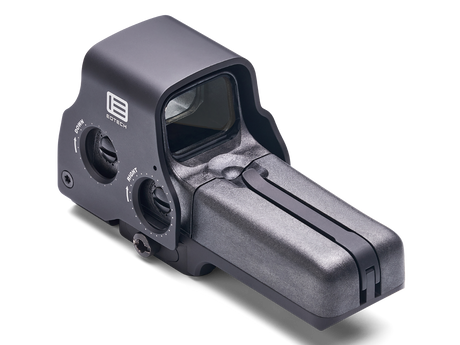 EOTech 518 Holographic Red Dot Sight, 1 MOA Dot, 68 MOA Outer Ring, Quick Release Mount, NV Modes - 518.A65