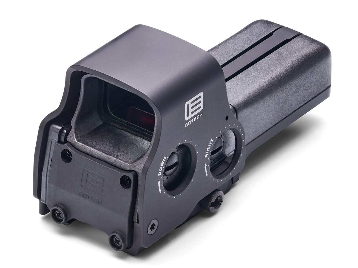 EOTech 518 Holographic Red Dot Sight, 1 MOA Dot, 68 MOA Outer Ring, Quick Release Mount, NV Modes - 518.A65