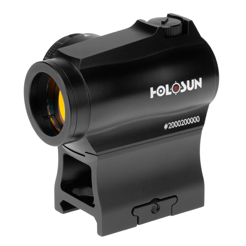 Holosun 503R Gold Dot 2MOA with 65MOA Circle High and Low Mount - HE503R-GD