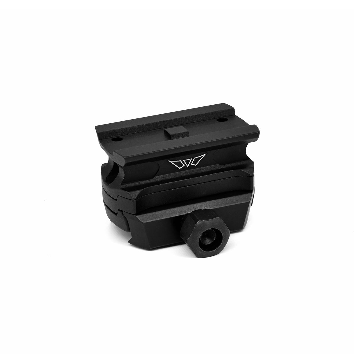 Warne T1/T2 Adjustable Height Red Dot Mount - Absolute & Lower 1/3 Co-Witness Heights, USA Made