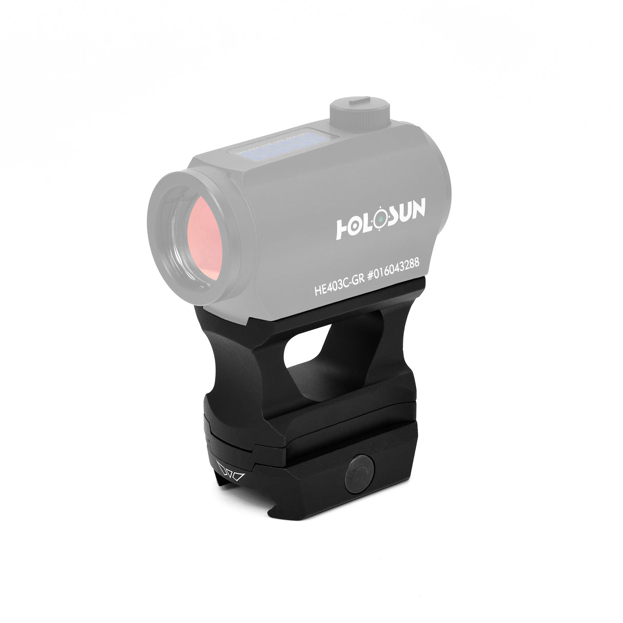 Warne T1/T2 Adjustable Super High 2.25" Red Dot Mount, Made in USA