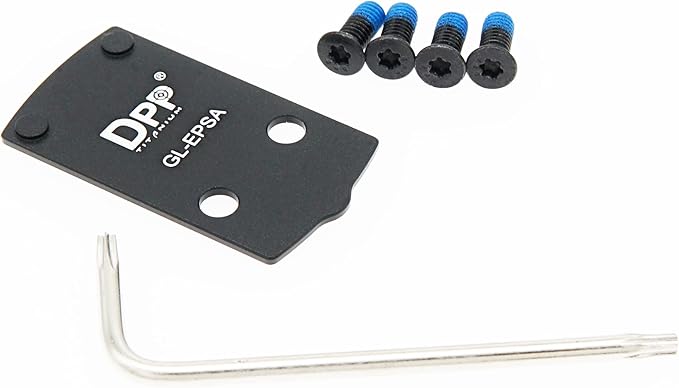 Glock 43X/48 MOS to Holosun EPS Carry Adapter Plate - Aluminum - DPP