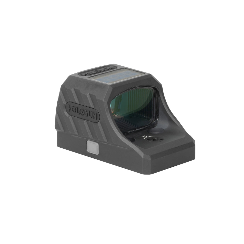 Holosun SCS 320, 20k Hr Power Reserve, Solar Rechargeable Battery, 32 MOA Circle & 2 MOA Green Dot, MRS Reticle, Delta Point Pro Footprint, Enclosed Emitter - SCS-320-GR