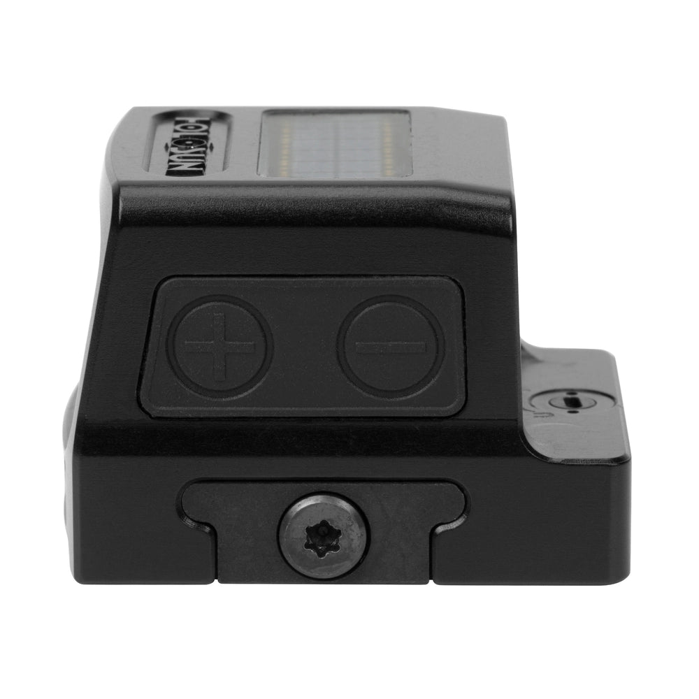 Holosun 509T X2, Gold Dot, MRS Reticle, Closed Emitter, Titanium, Solar Failsafe, RMR Footprint - HE509T-GD-X2