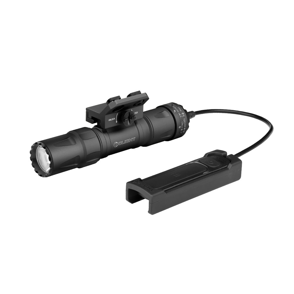 Olight Odin S Rail Mounted Light - 1500 Lumens, Fits M-LOK or Picatinny Rail