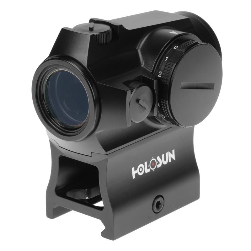 Holosun 503R Gold Dot 2MOA with 65MOA Circle High and Low Mount - HE503R-GD
