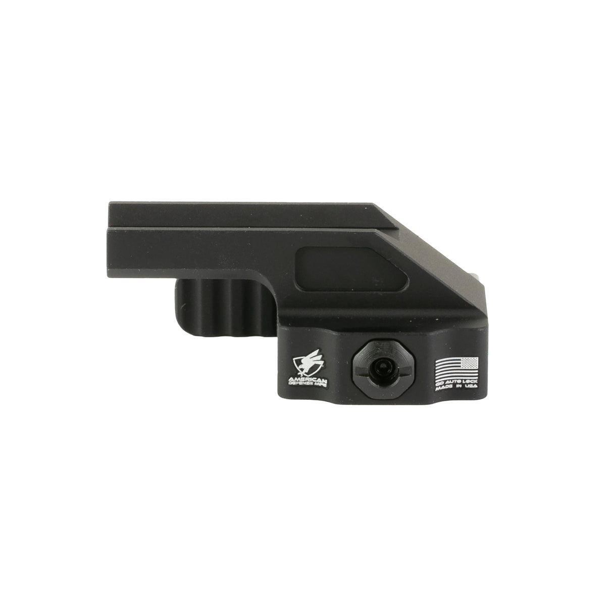 American Defense Mfg AD-B2 Cantilever Optic Mount Optic Specific Mounts in Black Anodized - 3
