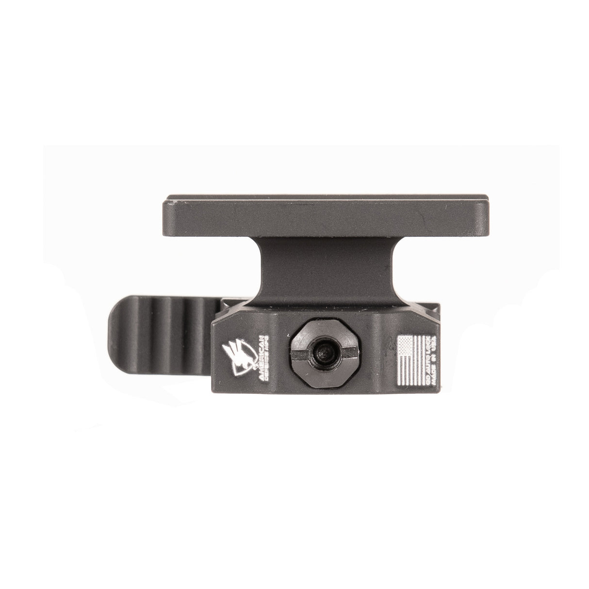 T1/T2 Red Dot ADM Lightweight QD Mount, Absolute Co-Witness Height, Black - AD-T1-LW-10-STD