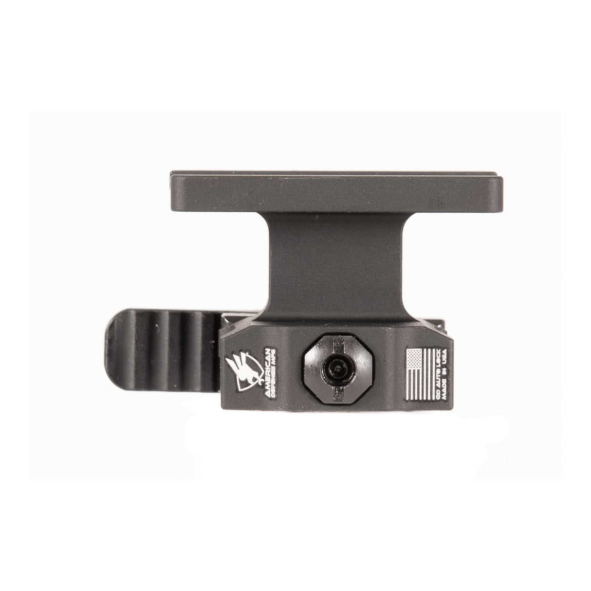 T1/T2 Red Dot ADM Lightweight QD Mount, Lower 1/3 Co-Witness Height, Black - AD-T1-LW-11-STD