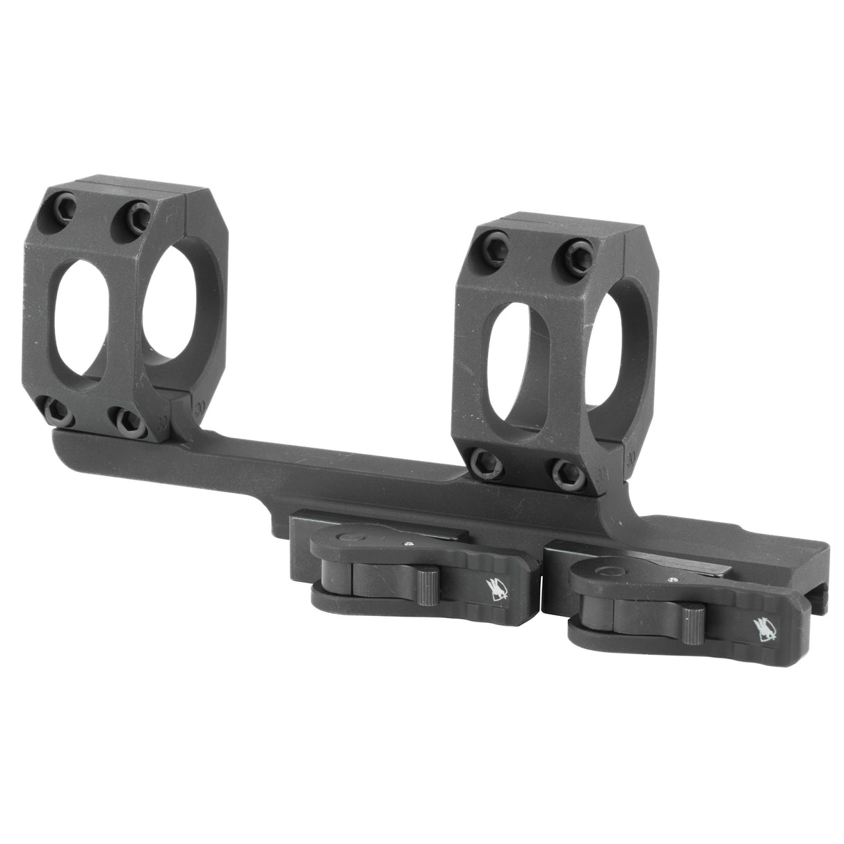 American Defense Mfg AD-Recon 30mm Quick Detach Scope Rings Rings in Black - 2