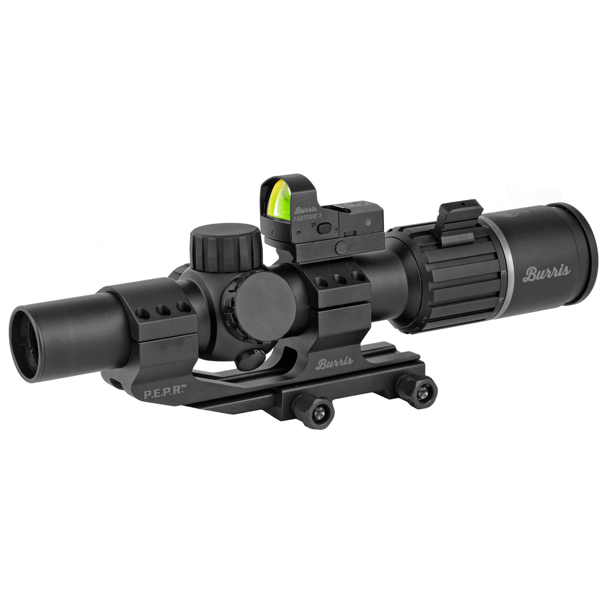 Burris RT-6 1-6x24mm 30mm Illuminated Rifle Scope w/ Mount & FastFire 3 - BU200475 - 1