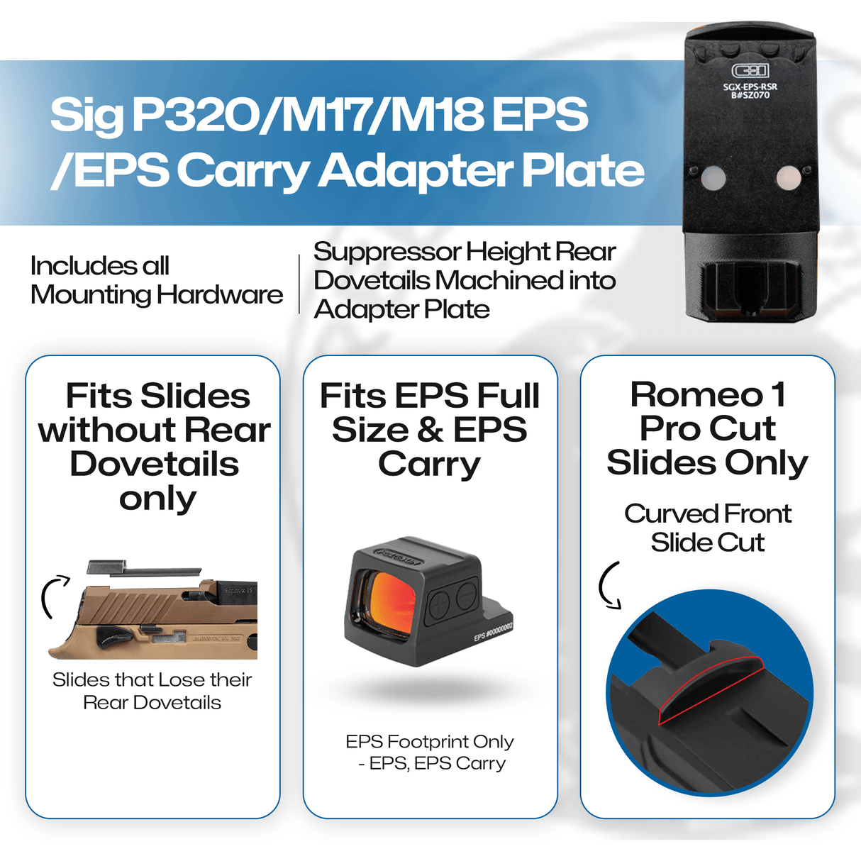 CHPWS P320 X-5 M17/18 R1PRO/DPP TO EPS - SGX-EPS