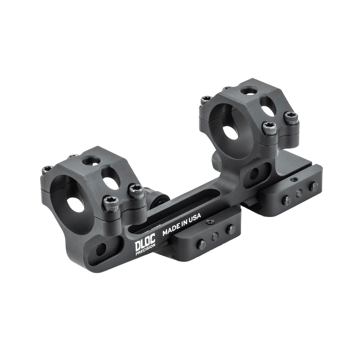 IRAY USA 30mm Cantilever Scope Mount Rings in Black Hard Coat Anodized - 3
