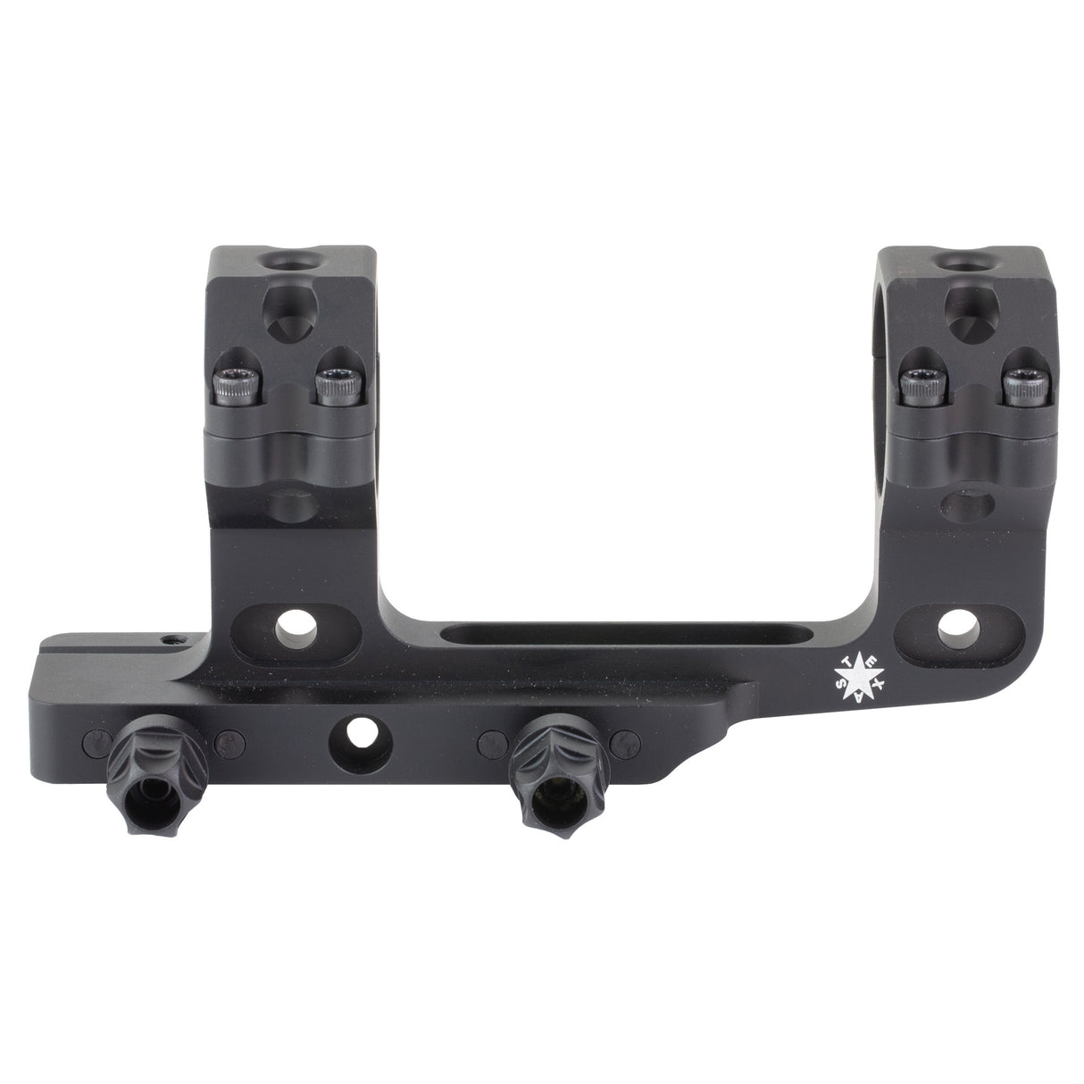 IRAY USA 34mm Cantilever Scope Mount Rings in Black Hard Coat Anodized - 3