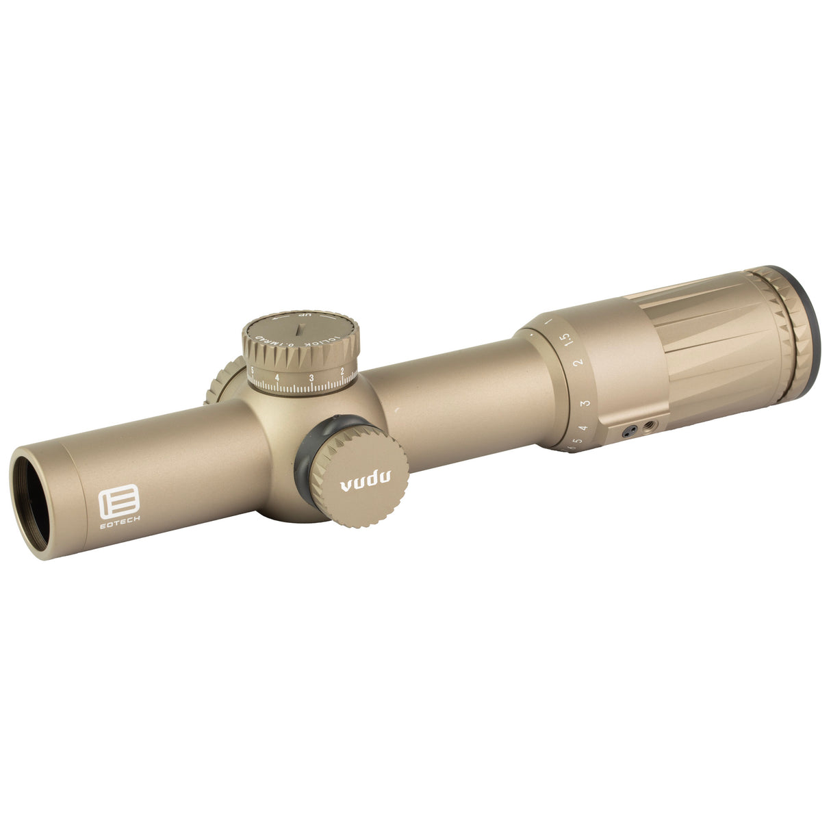 EOTech Vudu 1-10x28mm Tan 34mm Illuminated SR-5 DFG Riflescope - EOVDU1-10SR5DFTAN - 1