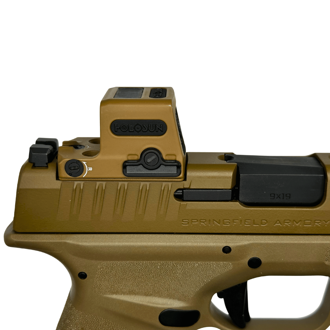 Springfield Hellcat and Glock 43X FDE Plate for Holosun K/EPS - Aluminum