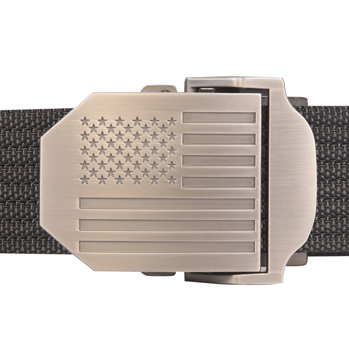 Highland Tactical Nylon Belt - American Flag Buckle