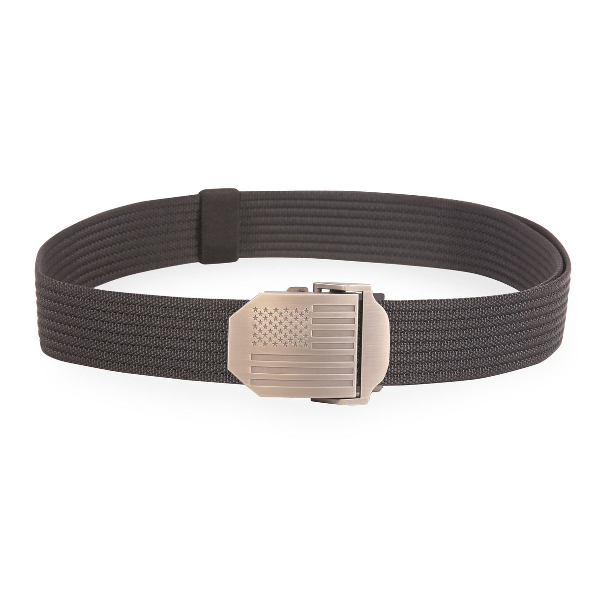 Highland Tactical Nylon Belt - American Flag Buckle