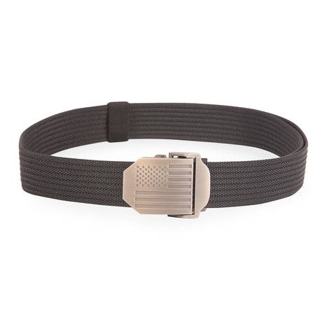 Highland Tactical Nylon Belt - American Flag Buckle
