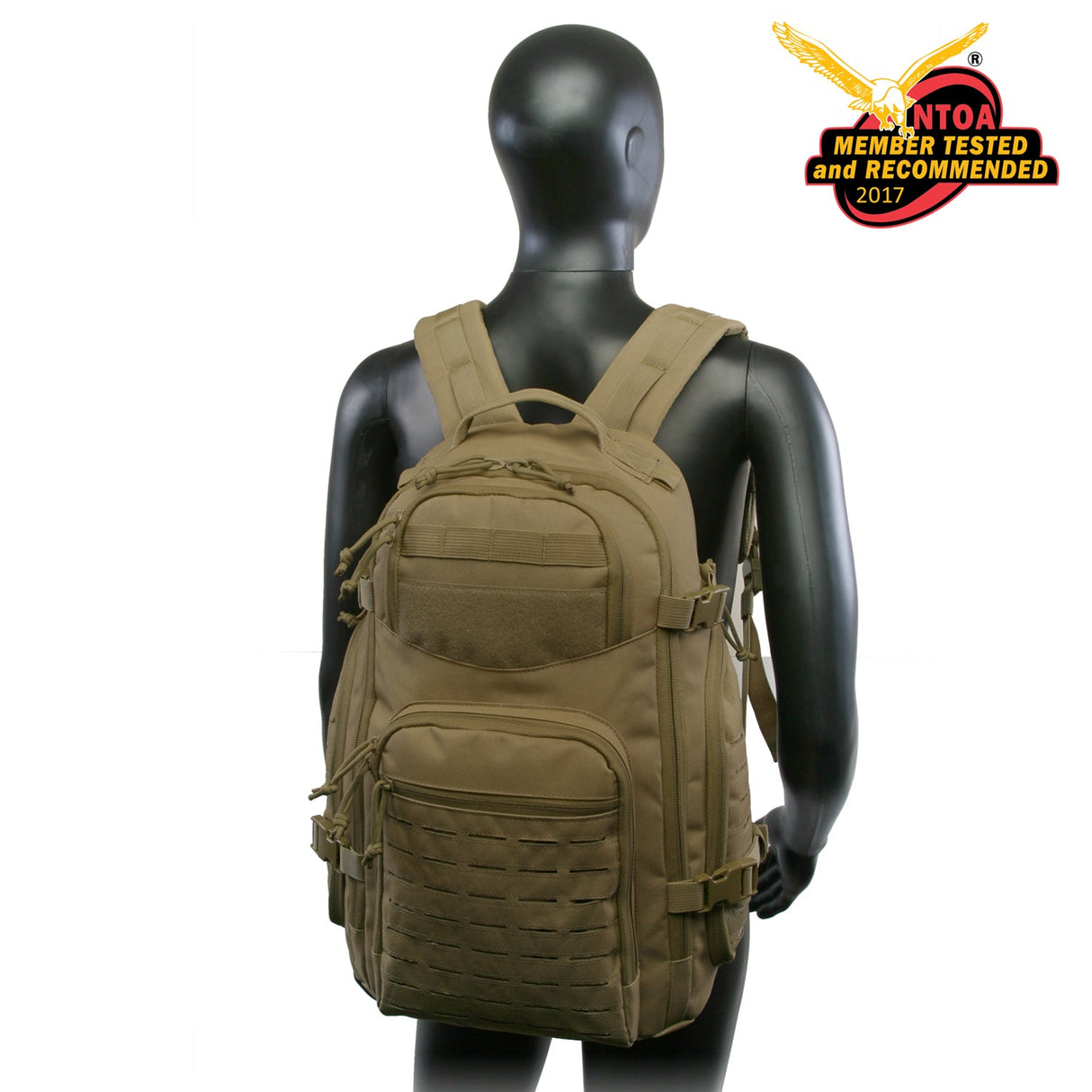 Highland Tactical Roger Tactical MOLLE Military Backpack