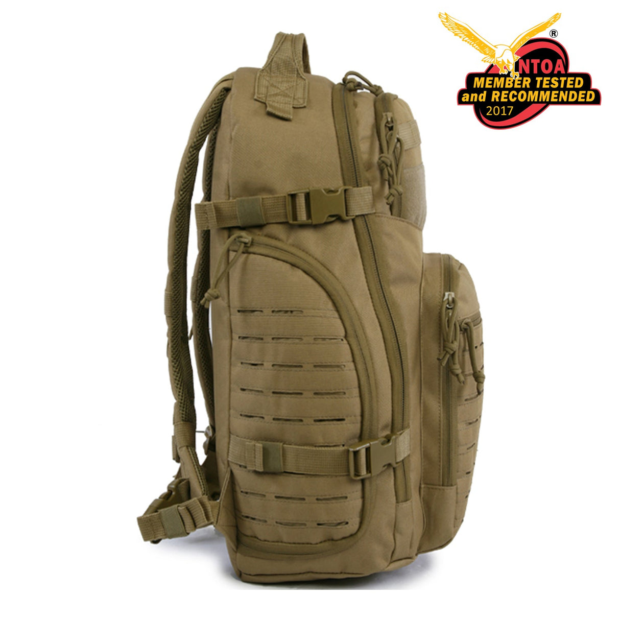 Highland Tactical Roger Tactical MOLLE Military Backpack