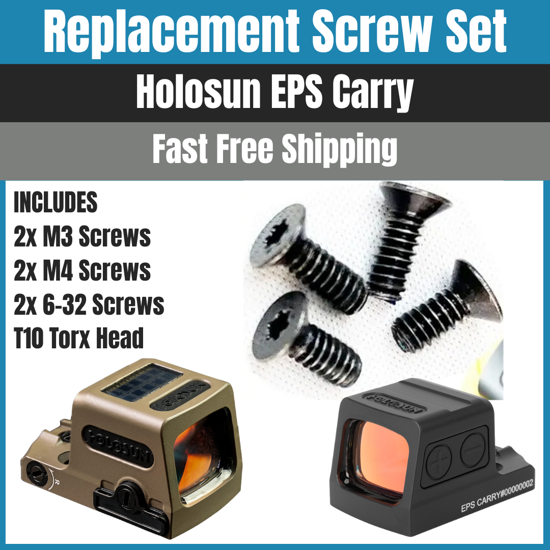 Holosun 407K/507K/EPS Carry Replacement Screw Set