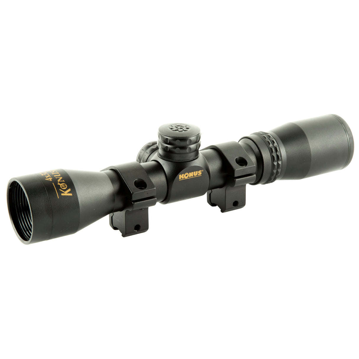 Konus KonusPro Rimfire 4x32 1-inch Duplex Riflescope with Rings - KON7262 - 1