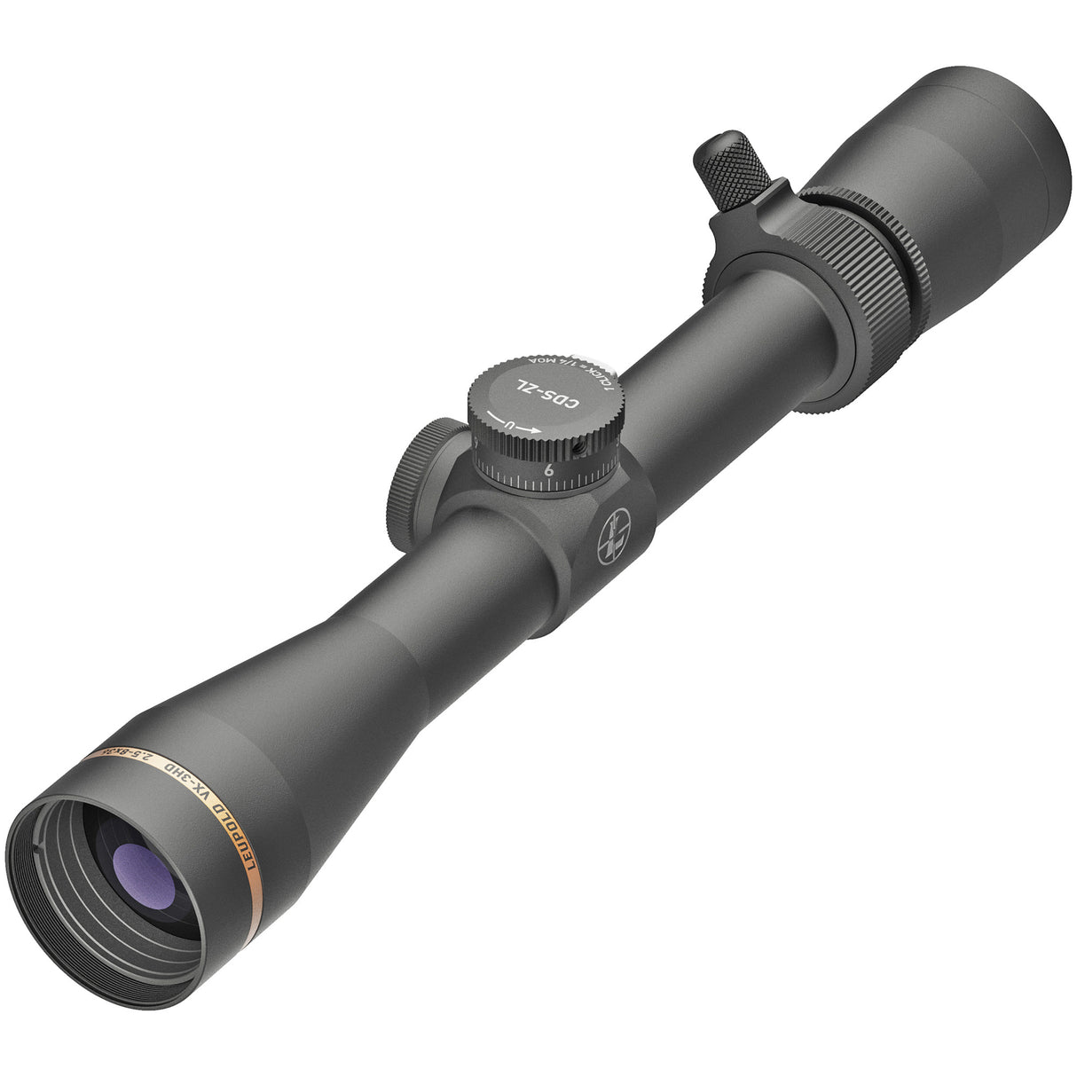 Leupold VX-3HD 2.5-8x 36mm Riflescope with Duplex Reticle, SFP, 1" Tube (Model 180616) - 1