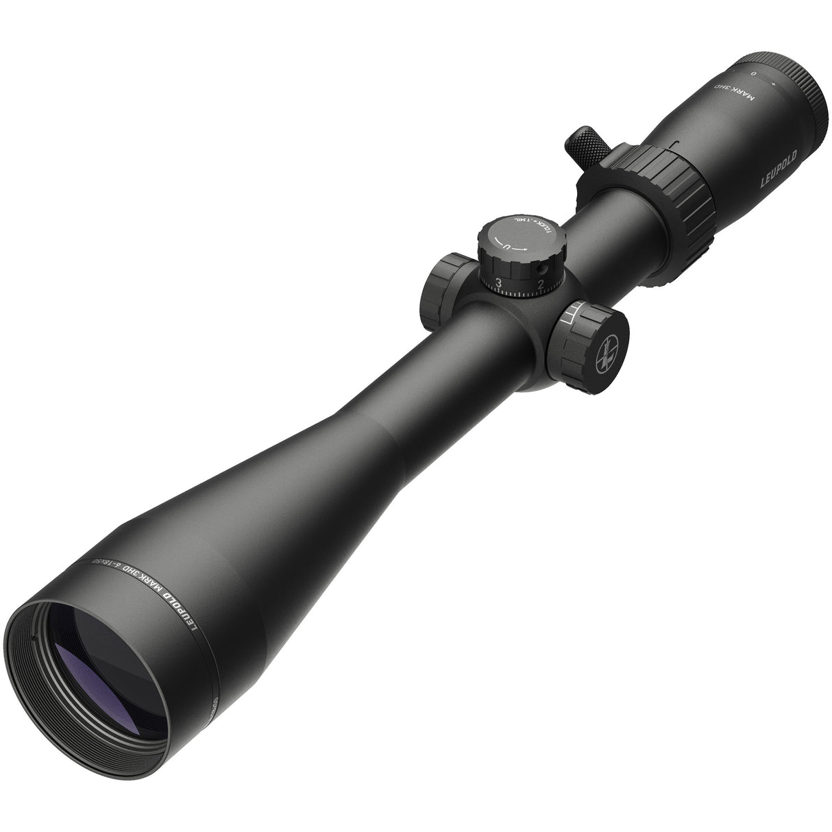 Leupold Mark 3HD 6-18x 50mm Riflescope with TMR Reticle, Second Focal Plane, and 30mm Tube (Model 180671) - 1