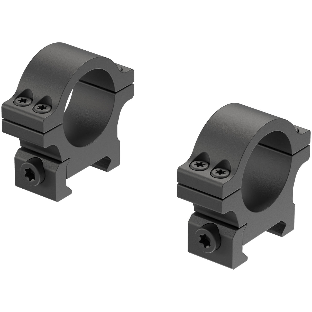 Leupold Open Range 1-Inch Low Scope Rings Rings in Black Matte - 2