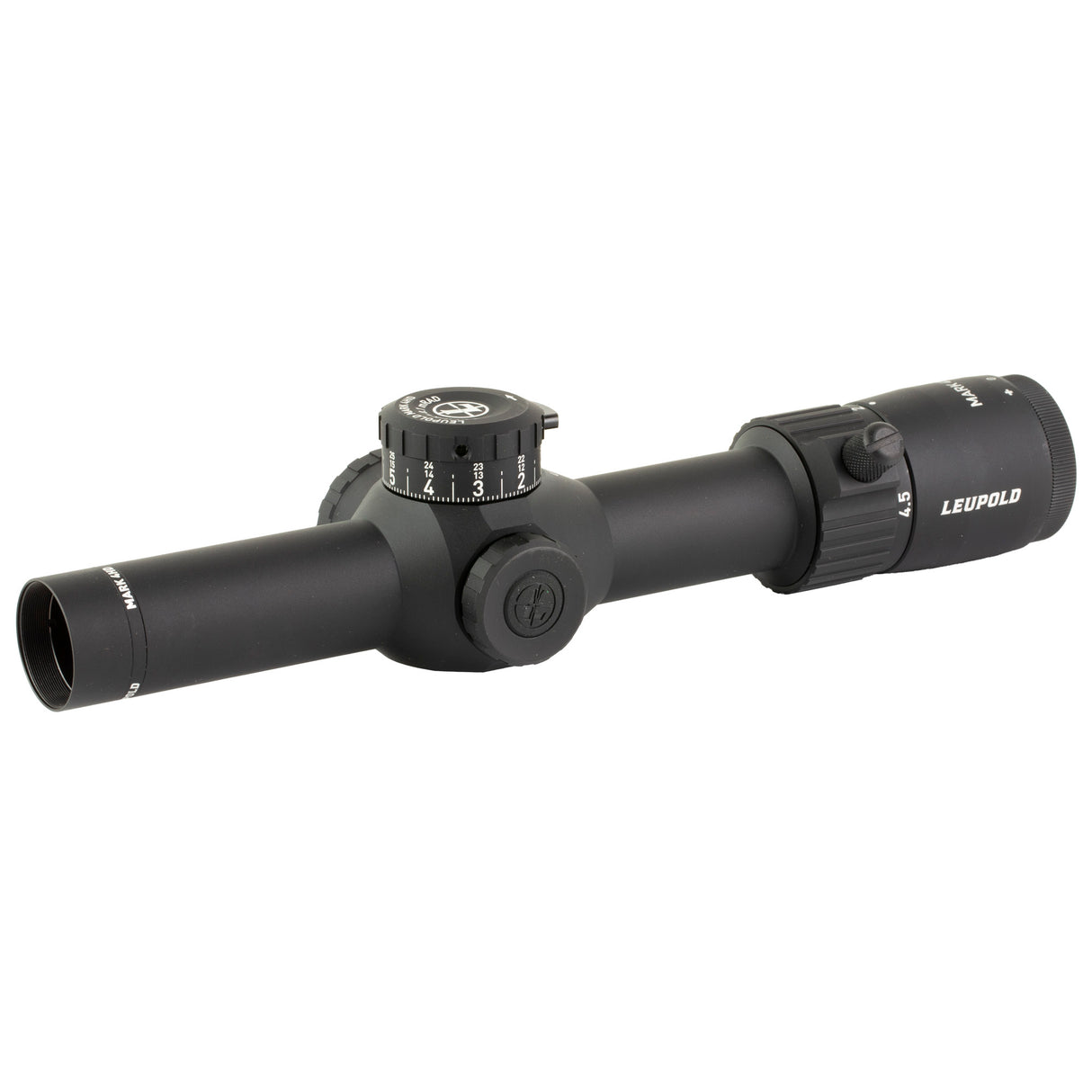 Leupold Mark4HD 1-4.5x 24mm Riflescope with Illuminated Firedot TMR Reticle, SFP (Model 183316) - 1