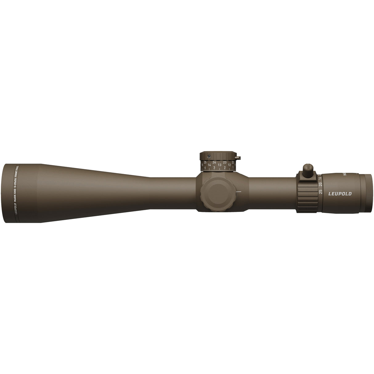 Leupold Mark 5HD 5-25x 56mm Riflescope with Tremor 3 Reticle, FFP, 35mm Tube (Model 185072)