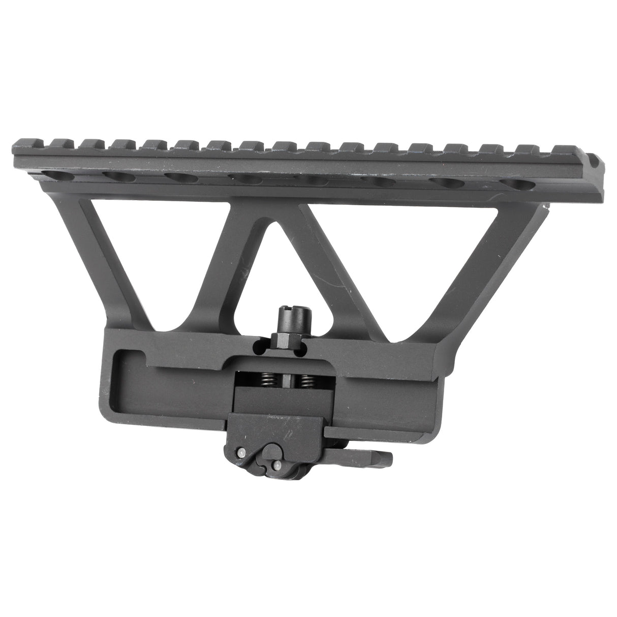 Midwest Industries Railed Scope Mount Quick Detach Bases in Black Anodized - 2