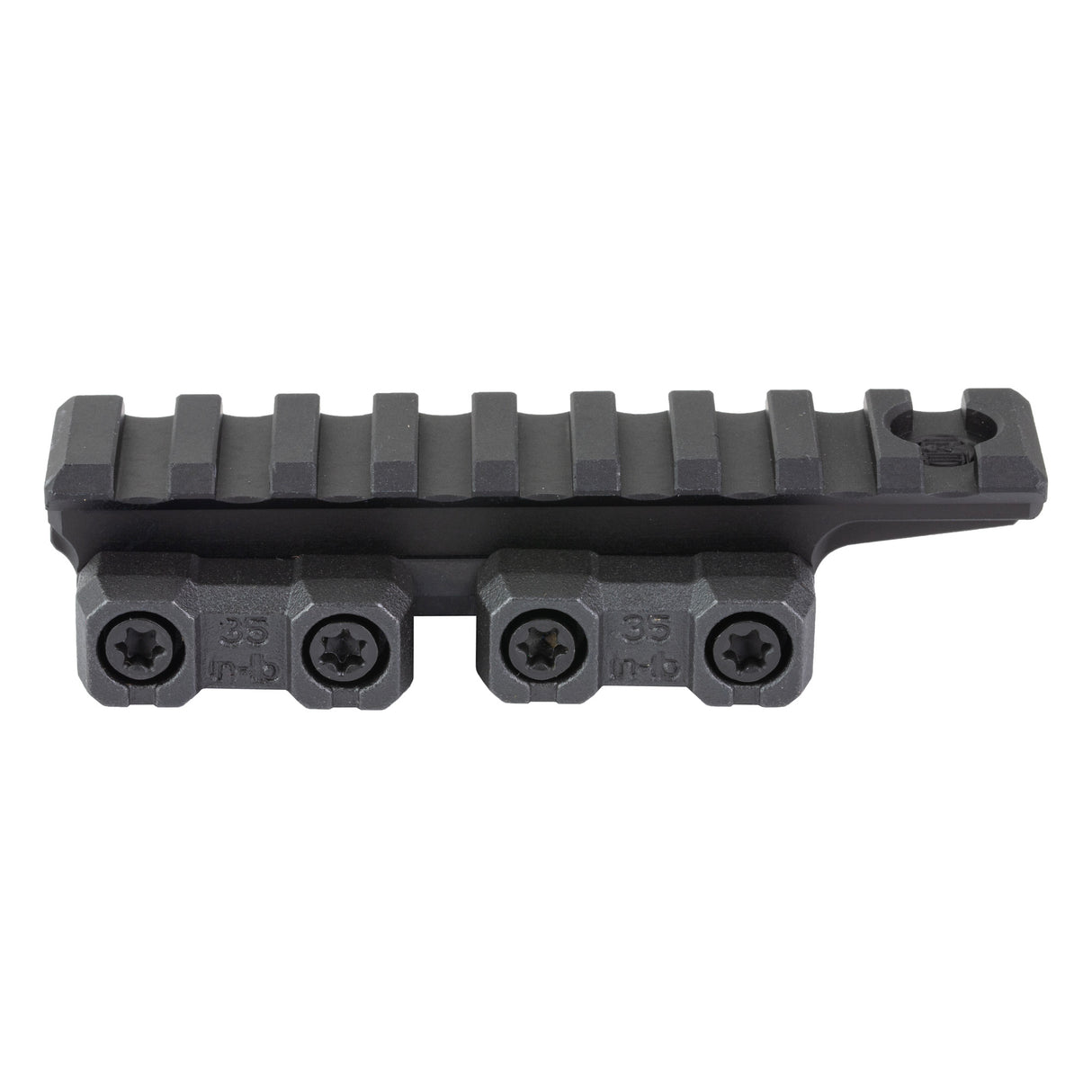 Midwest Industries MK2 Receiver Extension 9-Slot Mounting Accessories Mounting Accessories in Black Anodized - 3