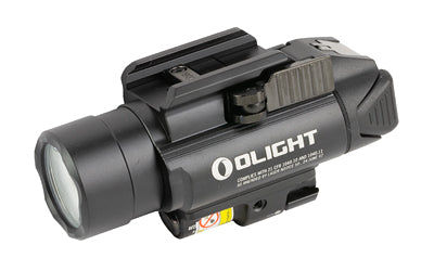 Olight Baldr Pro Flashlight w/ Green Laser, Picatinny Mount, Strobe, 1350 Lumens, Black - BALDRPROBK1