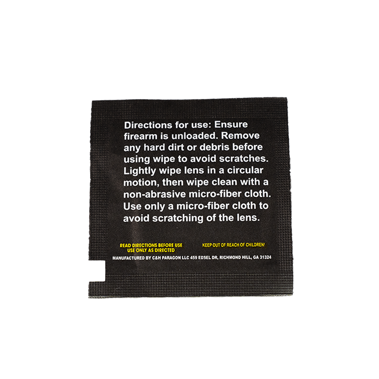 Optics Lens Cleaner Wipes (10 Pack) – Easy, On-the-Go Cleaning for Red Dots & Scopes - Paragon by CHPWS